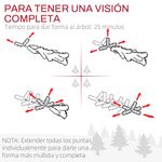 Arbol-de-Navidad-Homcom-con-310-luces-LED-verde-150-cm-pies