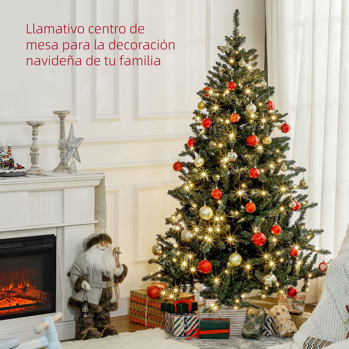 Arbol-de-Navidad-Homcom-con-310-luces
