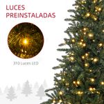 Arbol-de-Navidad-Homcom-con-310-luces
