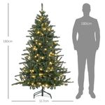 Arbol-de-Navidad-Homcom-con-310-luces-medidas