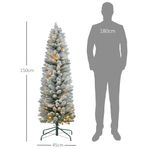 Arbol-de-Navidad-Homcom-263-ramas-medidas