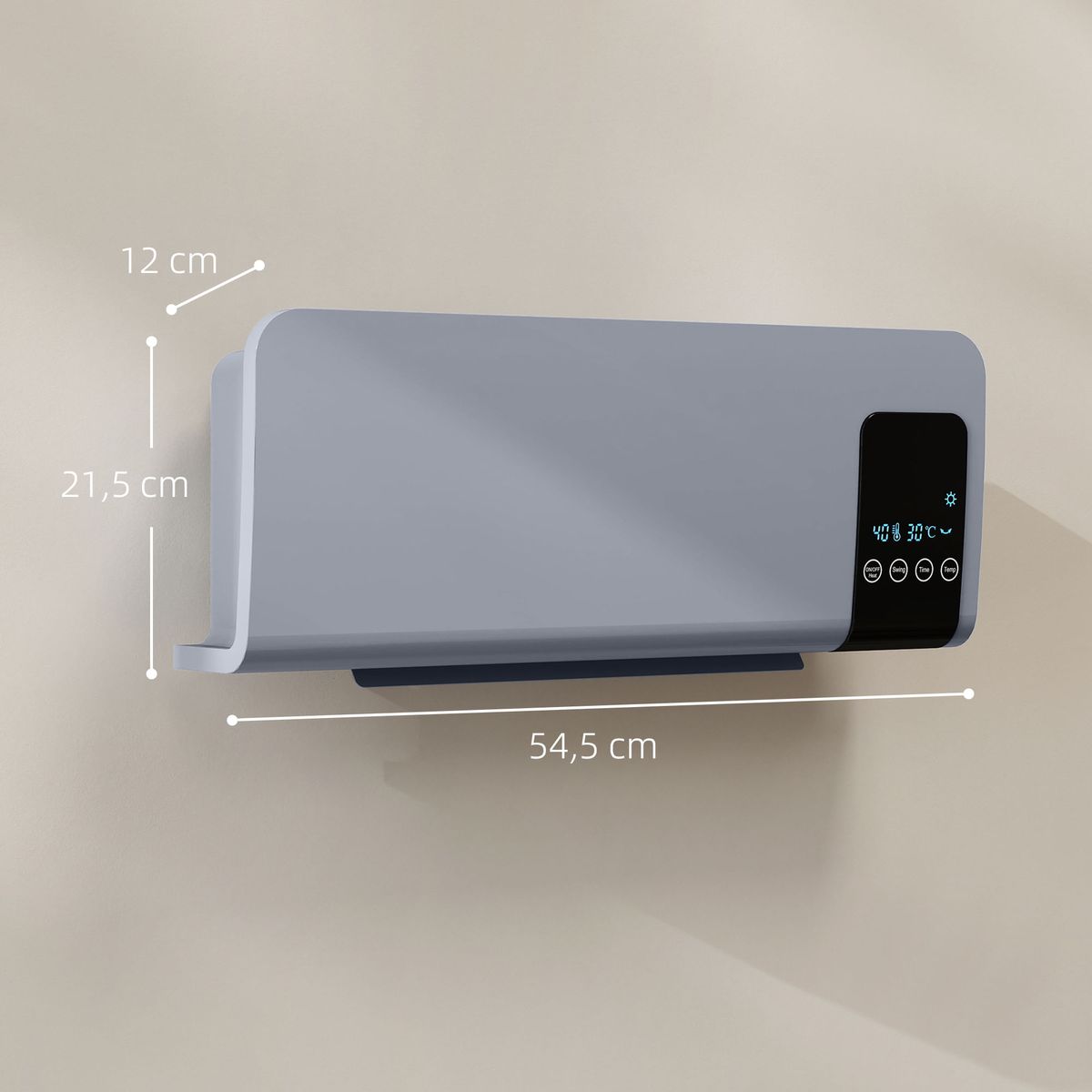 Calefactor-de-pared-Homcom-2000W-medidas