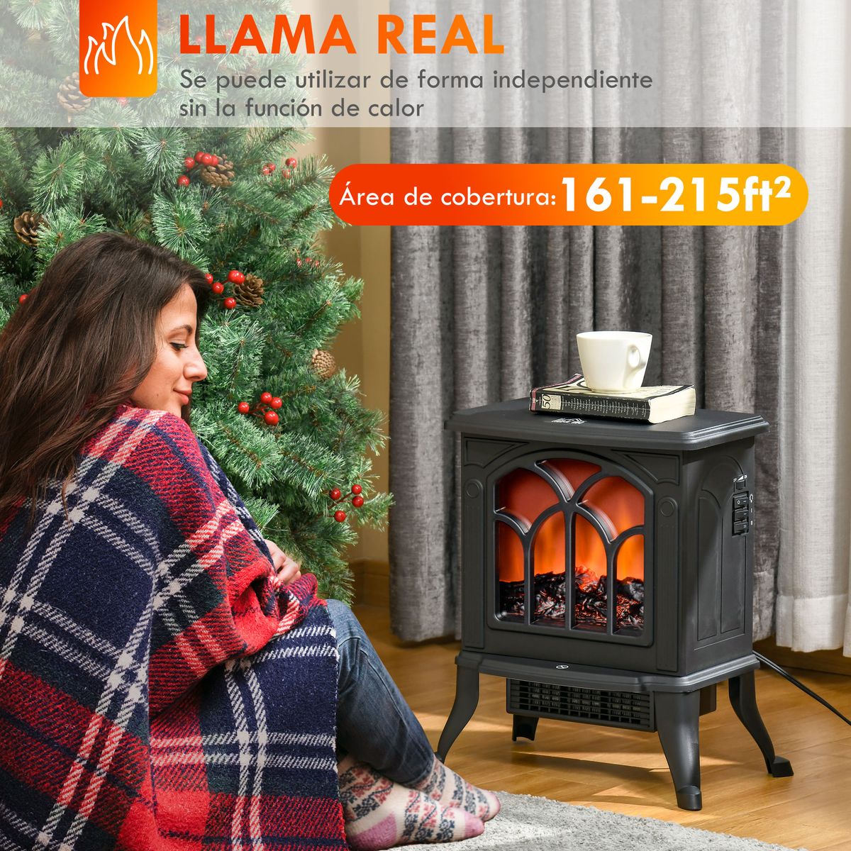 Chimenea-electrica-Homcom-1500W-2-potencias-15-20-m²-negro-44x373x231-cm