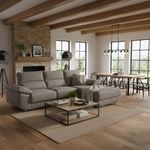 Sofa-chaiselongue-derecha-Danielle-3-plazas-tela-bronx-gris