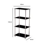 Estanteria-Bristol-4-estantes-vidrio-templado-negro-122x60x40-cm-medidas