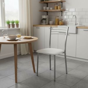 Silla de cocina modelo 20 blanco 85x40x41 cm