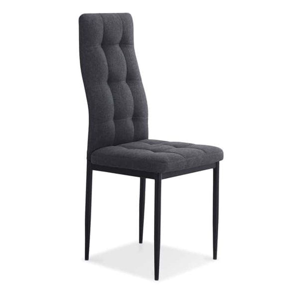 Silla-de-comedor-Zuni-tela-acolchada-gris-96x405x49-cm