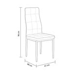 Silla-de-comedor-Zuni-tela-acolchada-gris-96x405x49-cm