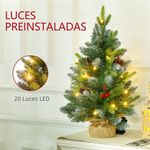 Arbol-de-Navidad-Petit-Homcom-43-ramas---20-luces-LED---decoraciones-verde-60x43-cm-