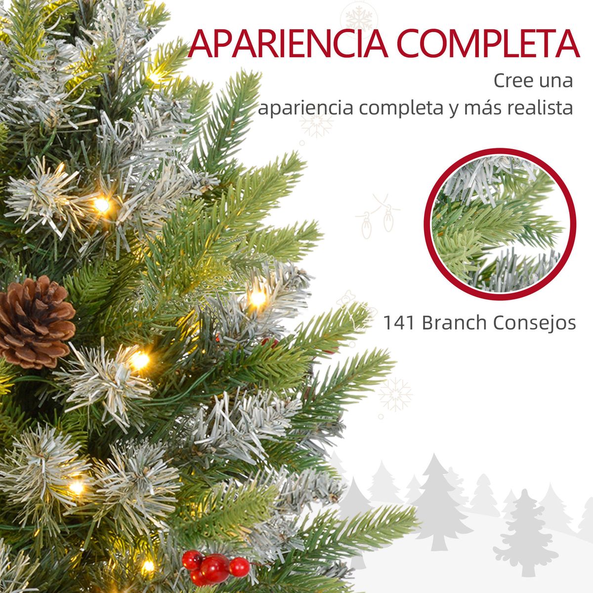 Arbol-de-Navidad-Petit-Homcom-43-ramas---20-luces-LED---decoraciones-verde-60x43-cm-