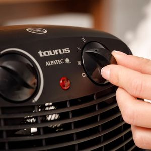 Calefactor ventilador Taurus New Gobi 2000W 2 intensidades negro