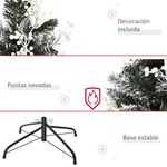 Arbol-de-Navidad-Homcom-222-ramas-28-decoraciones-verde-120-cm