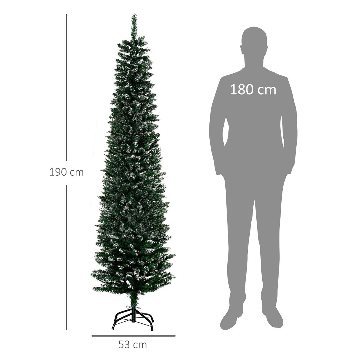 Arbol-de-Navidad-Homcom-570-ramas-medidas