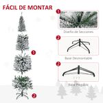 Arbol-de-Navidad-Homcom-492-ramas-seccion