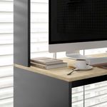 Escritorio-Oslo-Homcom-5-estantes---soporte-cpu-negro-138x114x45-cm