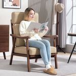 Butaca-Elia-Homcom-respaldo-alto-beige-105x635x83-cm