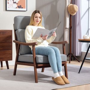 Butaca Elia Homcom respaldo alto 105x63,5x83 cm