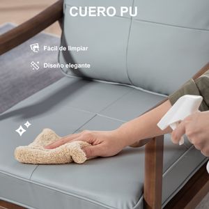 Butaca Elia Homcom respaldo alto 105x63,5x83 cm