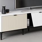 Mueble-de-TV-Yelena-4-cajones---2-puertas-blanco-beige-90x180x45-cm-