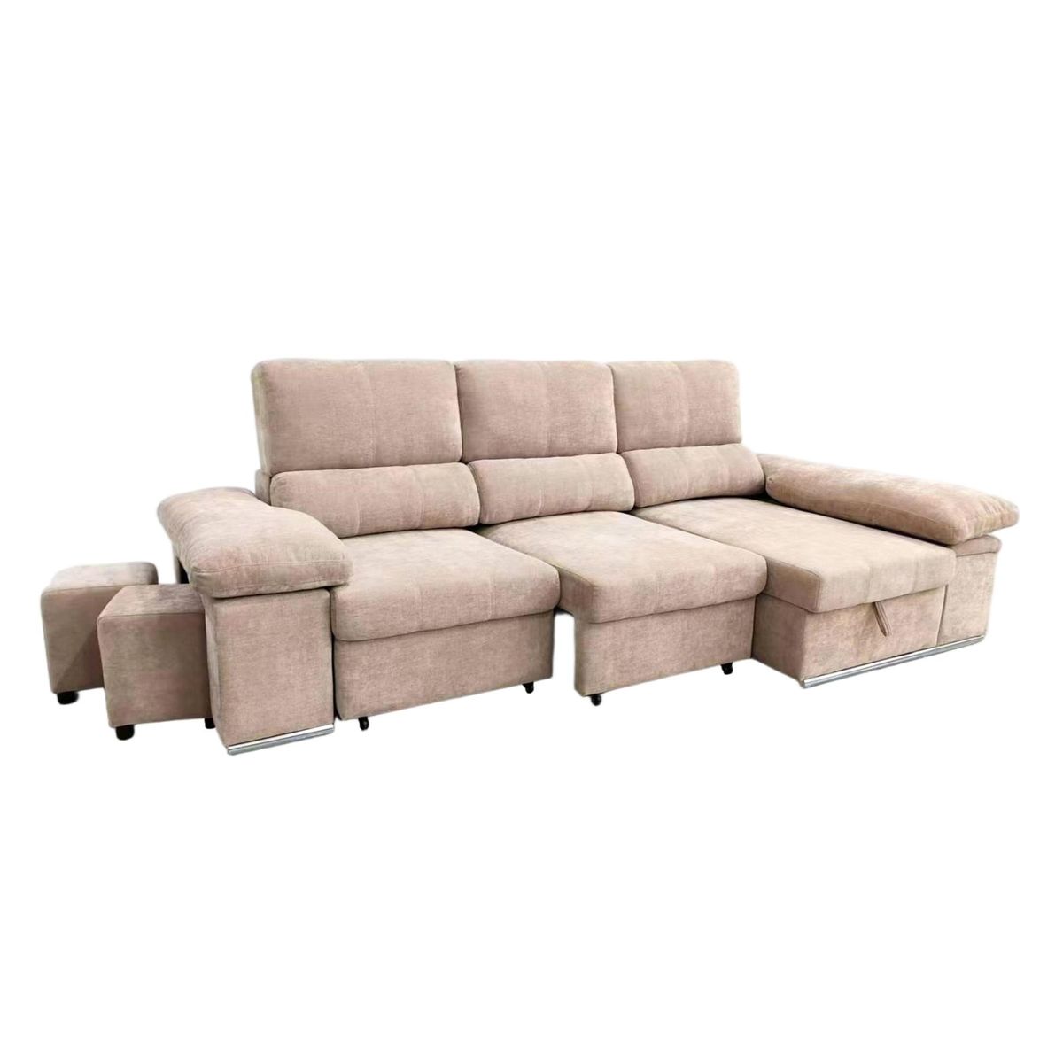 Sofa-cama-chaiselongue-Nadia-2-taburetes---arcon-beige-107x217x145-cm-
