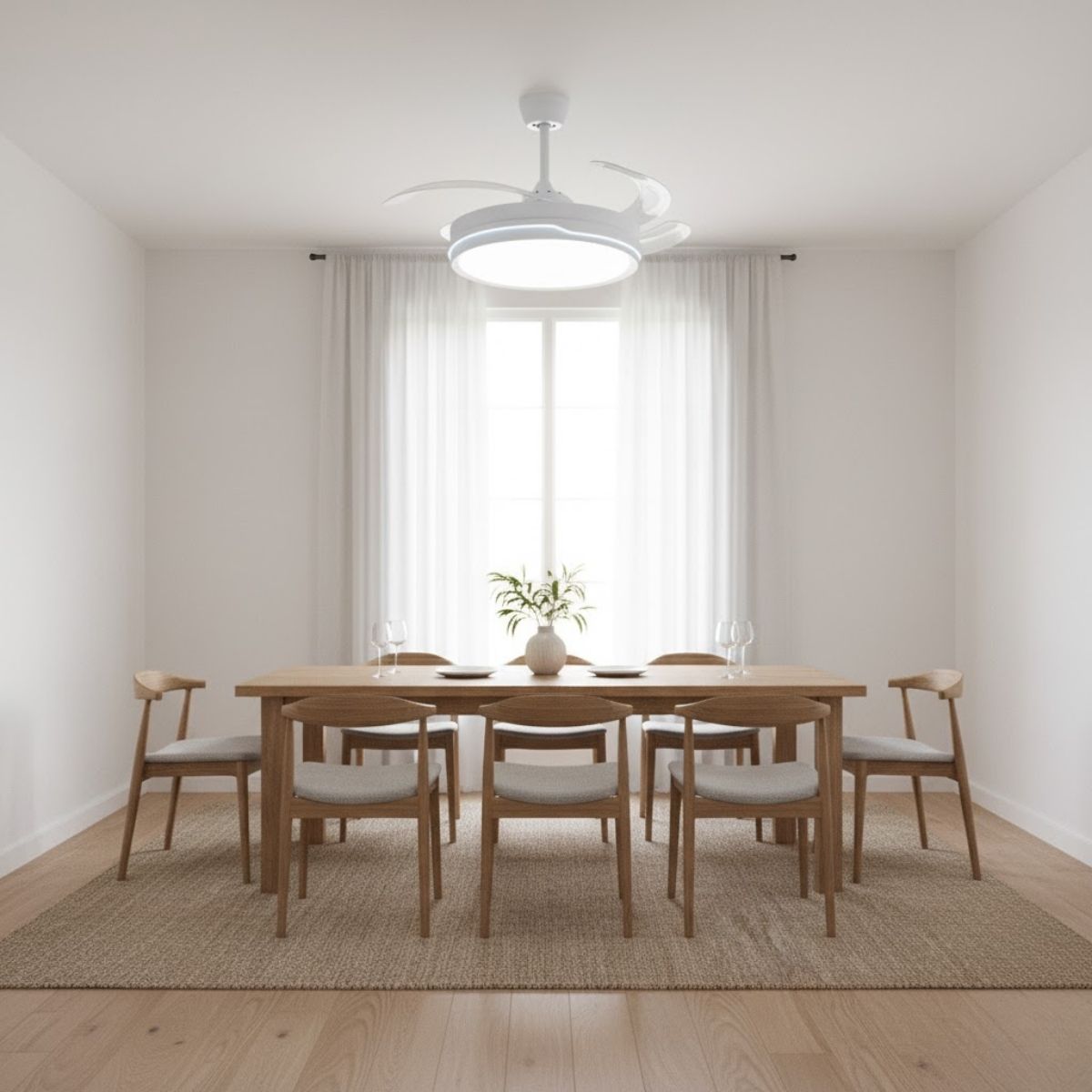 Ventilador-de-techo-Novair-ambientada-comedor