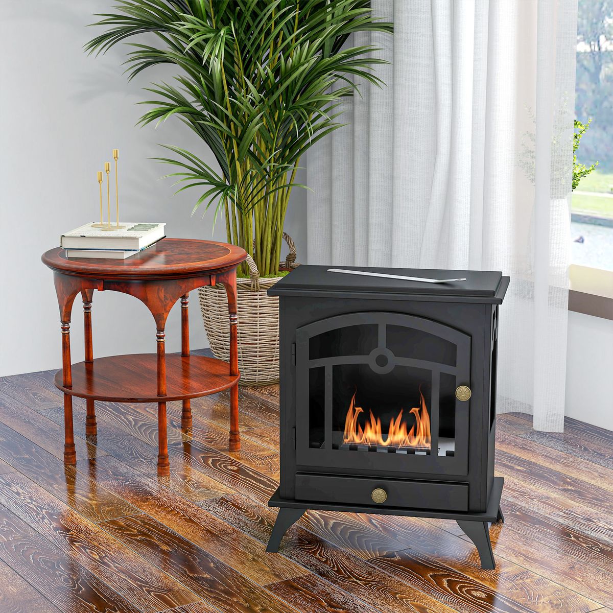 Chimenea-de-bioetanol-Homcom-7000-BTU-h-09L-negro-54x45x28-cm-