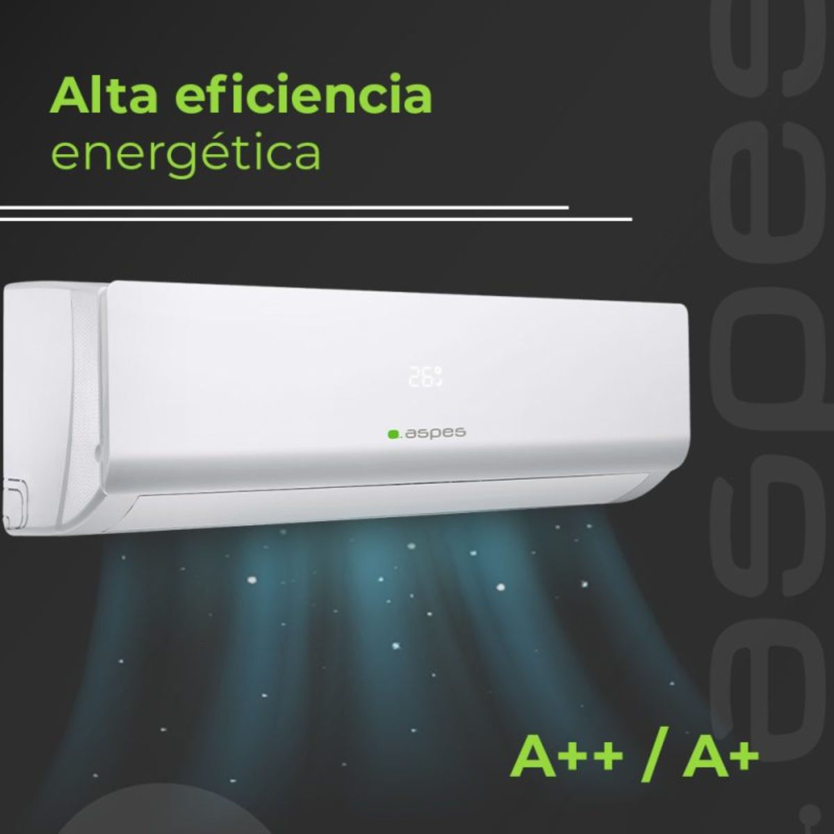 Aire-acondicionado-Split-Aspes-AAAS2400W-6000-frigorias-R32-WiFi-A-blanco