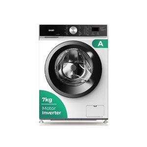 Lavadora carga frontal Svan SL7204AIDV 7kg 1200 rpm 16 programas A blanco/negro 59,5 cm