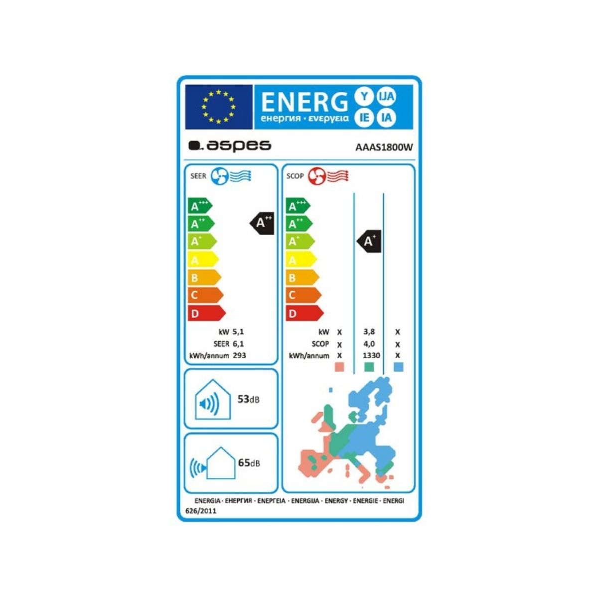 Aire-acondicionado-split-AAAS1800W-etiqueta-energetica