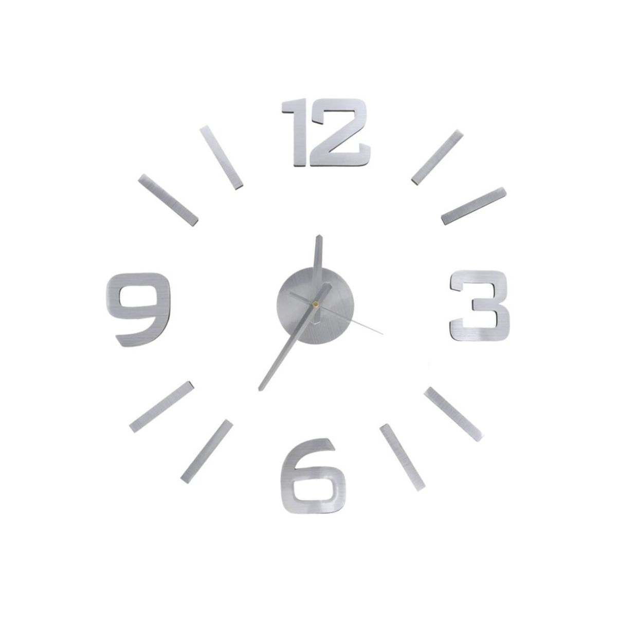 Reloj-de-pared-Elissa-adhesivo-plateado-Ø50-cm-