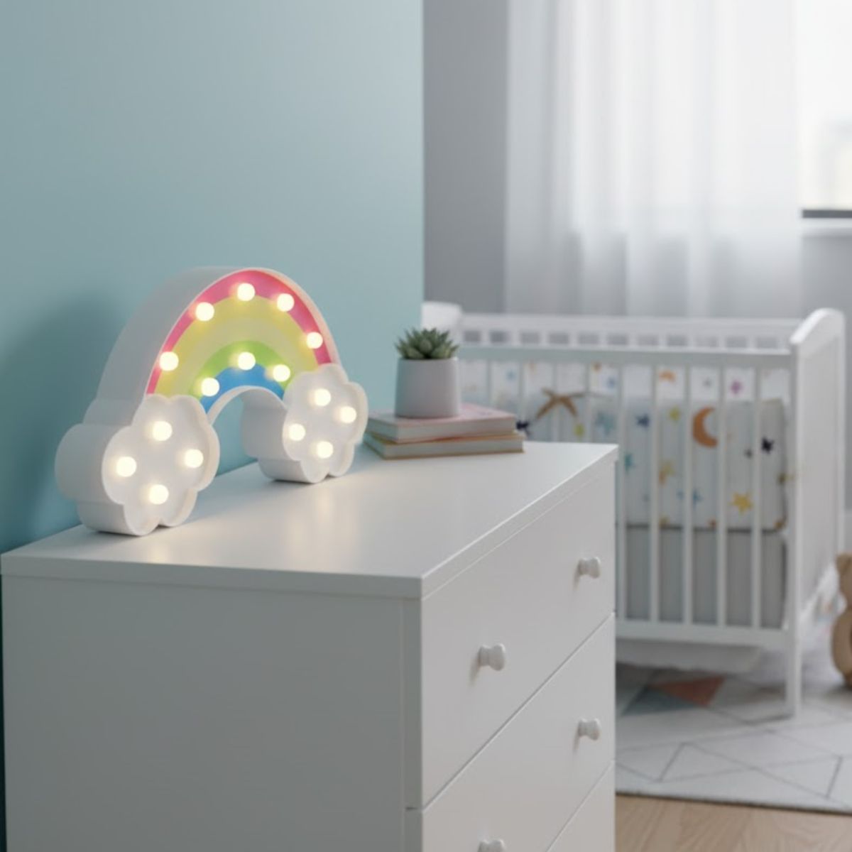 Lampara-de-mesa-Arcoiris-16-luces-LED-multicolor-16x30-cm-