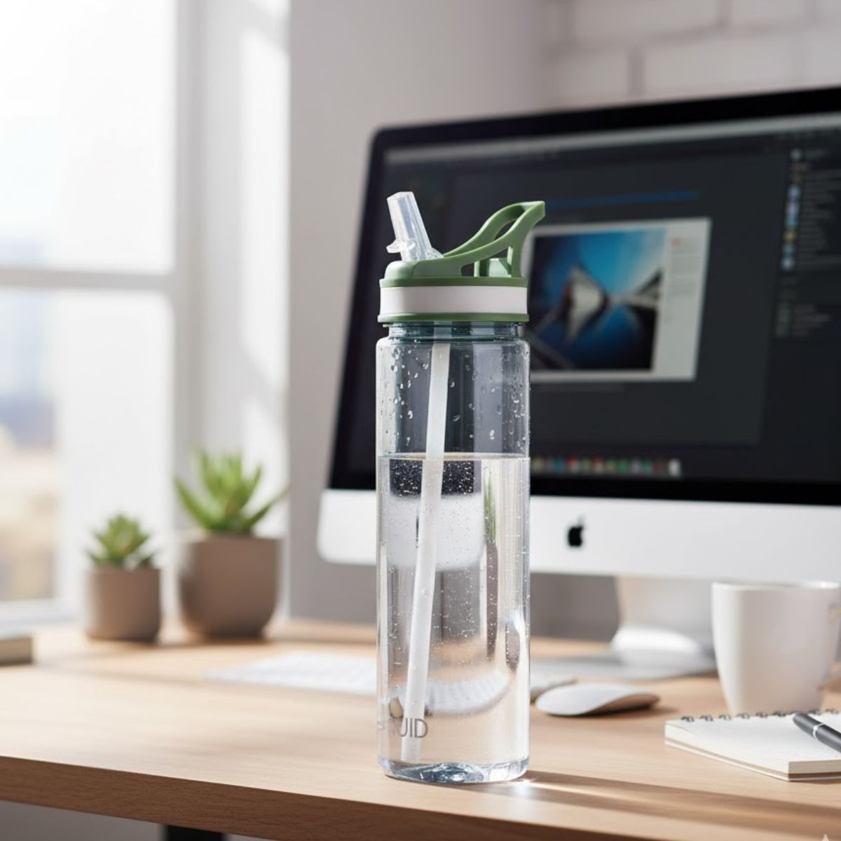 botella-quidate-quid-con-pajita-flexible-verde