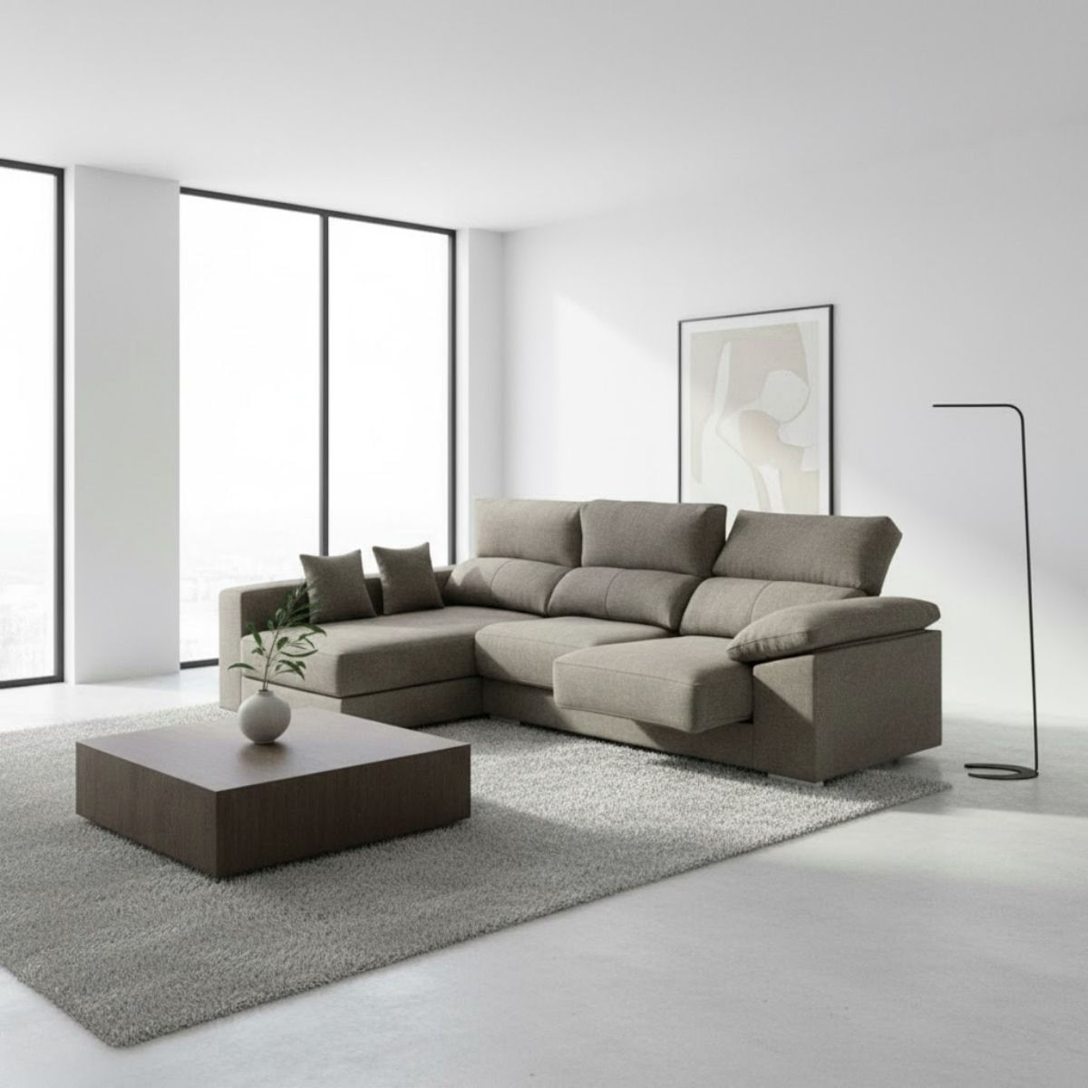 Sofa-chaiselongue-izquierda-Calgary-ambientada-minimal