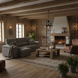 Sofá chaiselongue Calgary 3 plazas deslizante y reclinable tela Nevada 290 cm