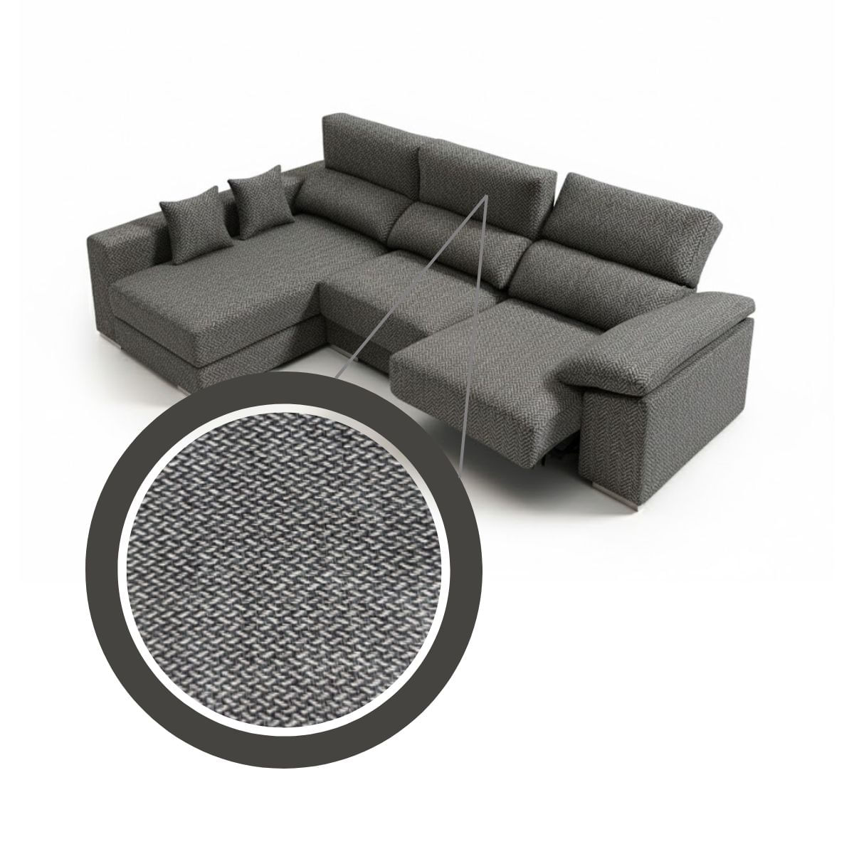 Sofa-chaiselongue-izquierda-Calgary-detalle-textura