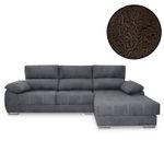 Sofa-chaiselongue-derecha-Paolo-3-plazas-con-USB-tela-Opera-antracita-300-cm