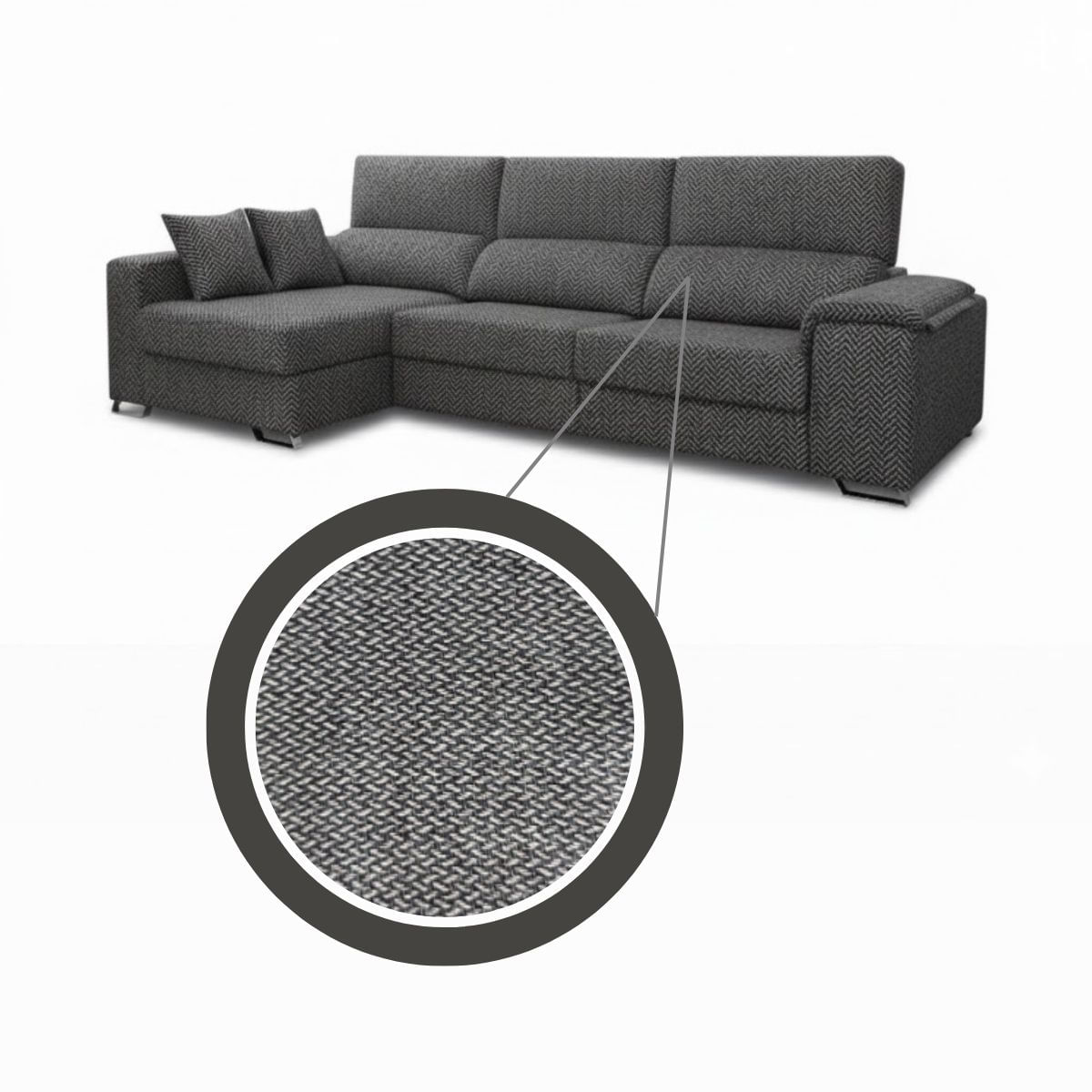 Sofa-chaiselongue-izquierda-Sidney-detalle-tela