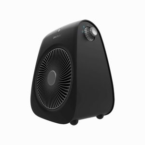 Calefactor ventilador Cecotec ReadyWarm 2000 Max Force 2000W 2 potencias 3 modos negro