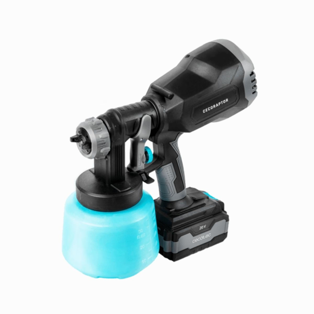 Pistola-de-pintura-electrica-Cecotec-CecoRaptor-Color-4020-Ultra-inalambrica-negro