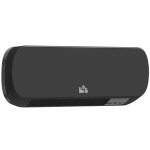 Calefactor Split Homcom 2000W mando a distancia negro 11,5x45x18,6