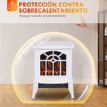 Chimenea-electrica-Homcom-1800W-20-m²-blanco-548x39x26-cm
