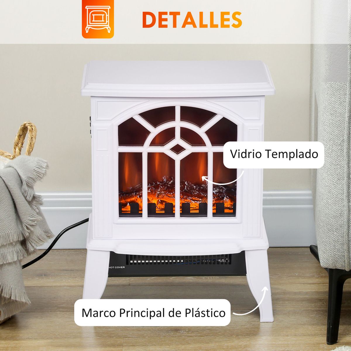 Chimenea-electrica-Homcom-1800W-20-m²-blanco-548x39x26-cm