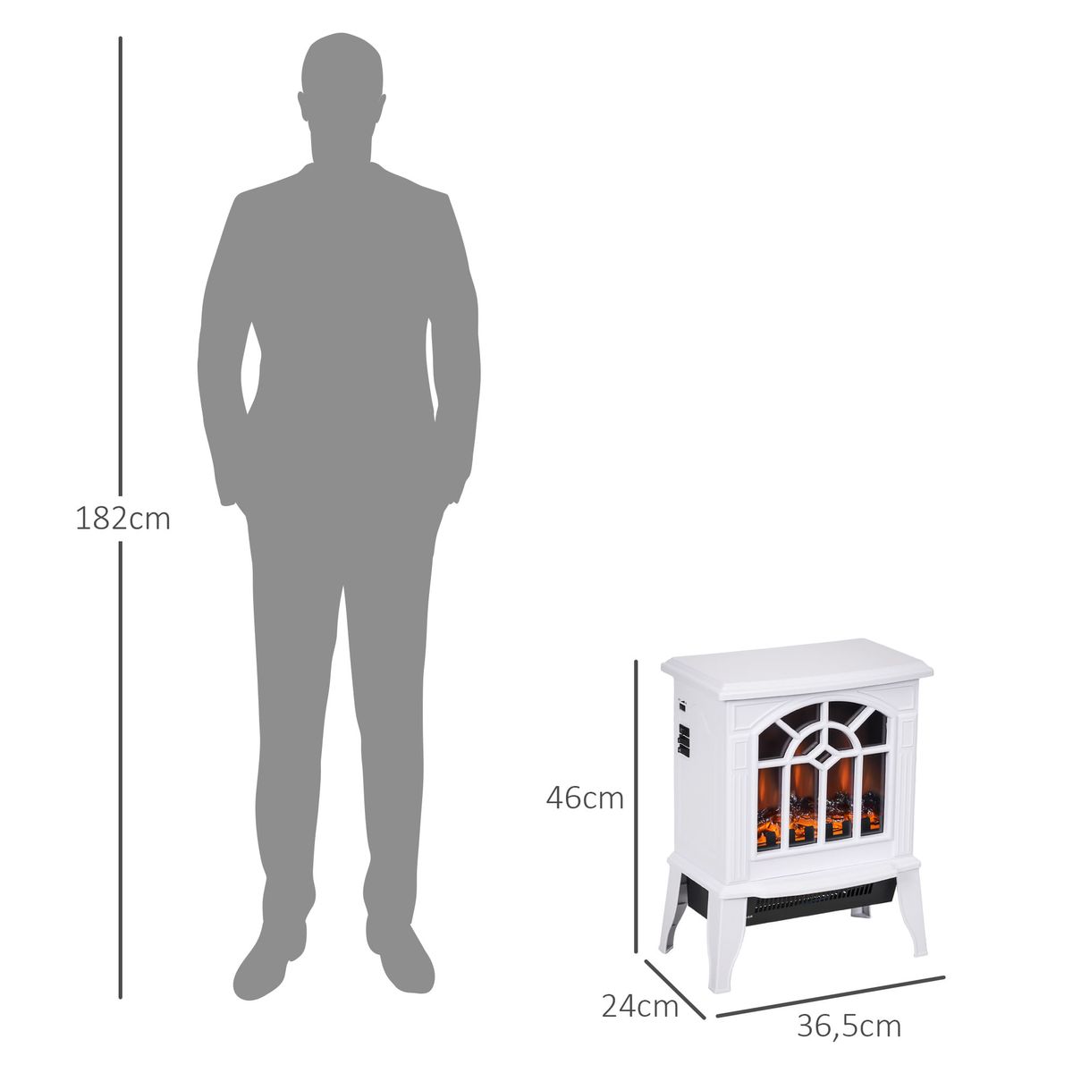 Chimenea-electrica-Homcom-1800W-20-m²-blanco-548x39x26-cm