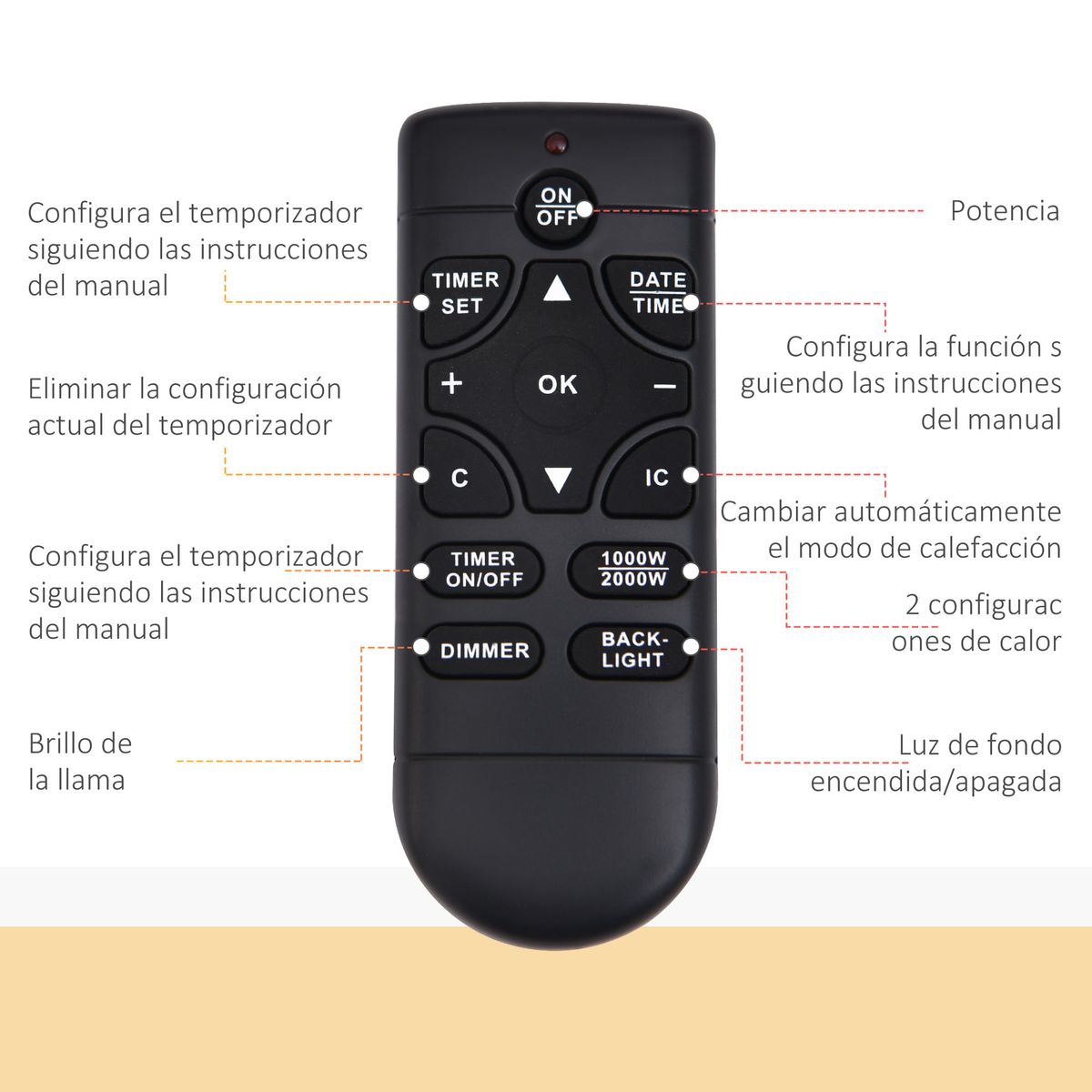 Chimenea-electrica-Homcom-1800W-5-niveles---mando-a-distancia-negro-52x65x114-cm-