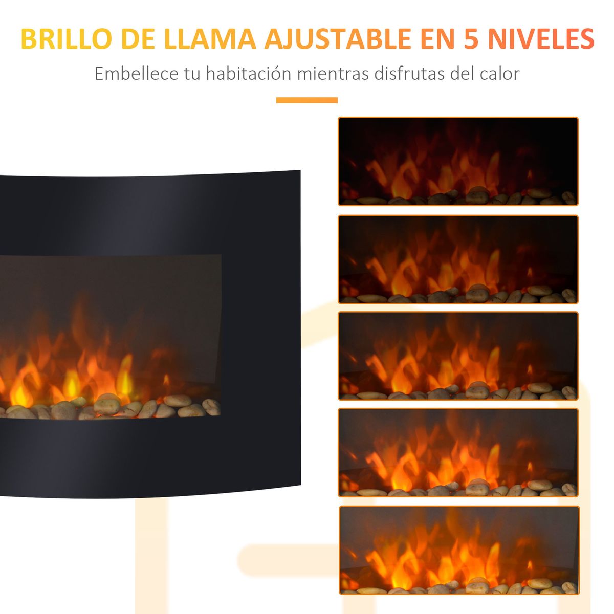 Chimenea-electrica-Homcom-1800W-5-niveles---mando-a-distancia-negro-52x65x114-cm-