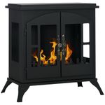 Chimenea-de-bioetanol-Vintage-Homcom-09L-25-m²-negro-55x55x31-cm-