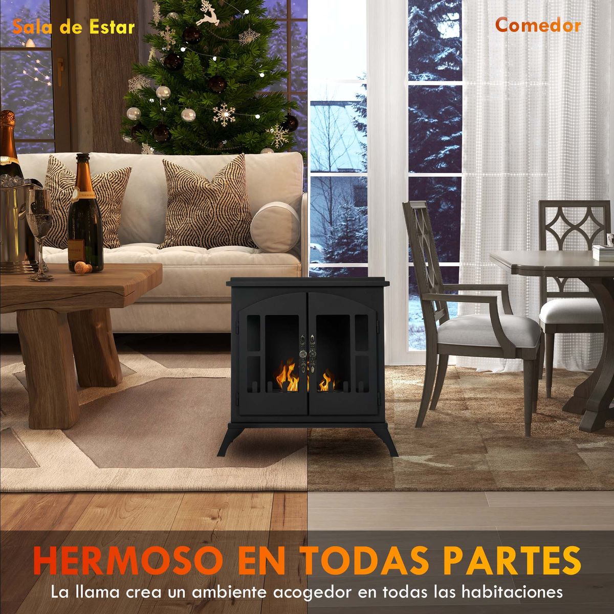 Chimenea-de-bioetanol-Vintage-Homcom-09L-25-m²-negro-55x55x31-cm-