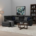 Sofa-chaiselongue-Meridien-3-plazas-deslizante---reclinable-tela-Opera-antracita-izquierda-100x282x195-cm-