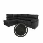 Sofa-chaiselongue-Meridien-3-plazas-deslizante---reclinable-tela-Opera-antracita-izquierda-100x282x195-cm-
