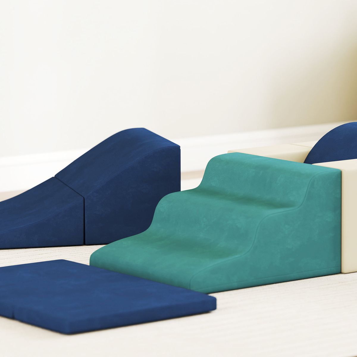 Set-de-7-bloques-de-construccion-Aiyaplay-fundas-terciopelo--5-meses-azul